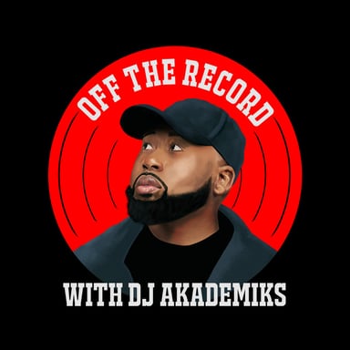 Off the Record with DJ Akademiks podcast cover art