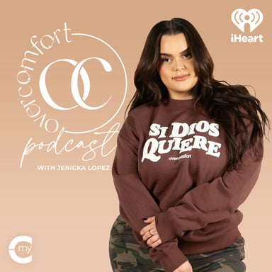 Overcomfort Podcast with Jenicka Lopez podcast cover art