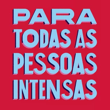 para todas as pessoas intensas. podcast cover art
