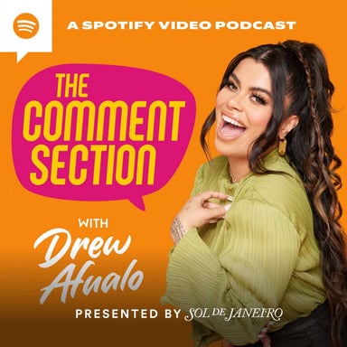 The Comment Section with Drew Afualo podcast cover art