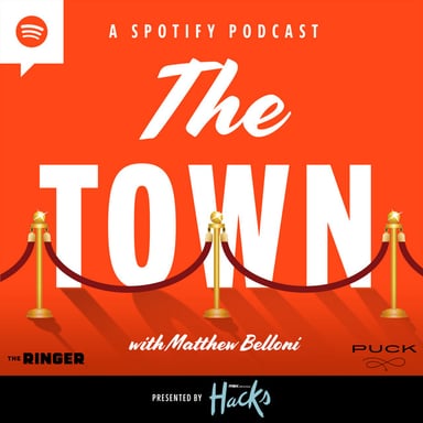 The Town with Matthew Belloni podcast cover art