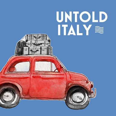Untold Italy travel podcast podcast cover art